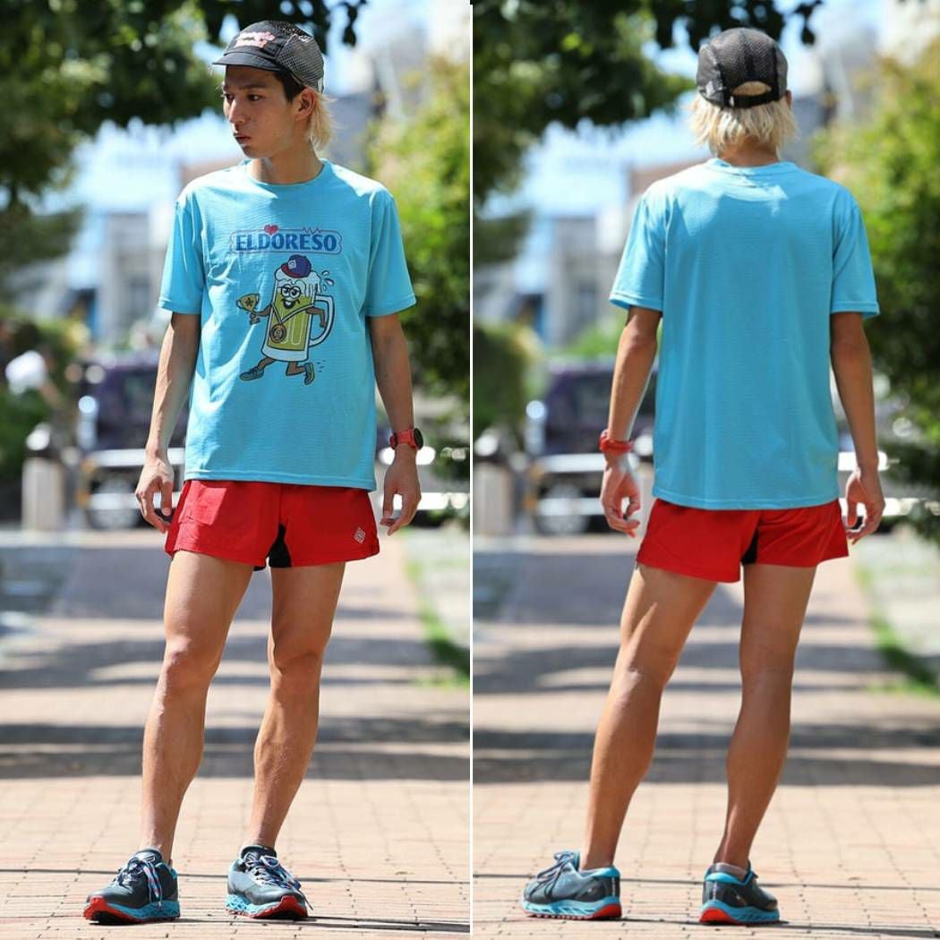 エルドレッソ ELDORESO Beerman Tee ビアマン ビールマン ランニング T