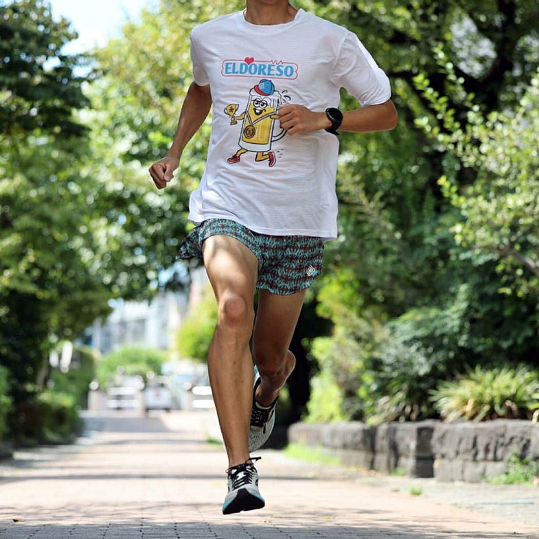 エルドレッソ ビアマン ビールマン ランニング Tシャツ ポリエステル