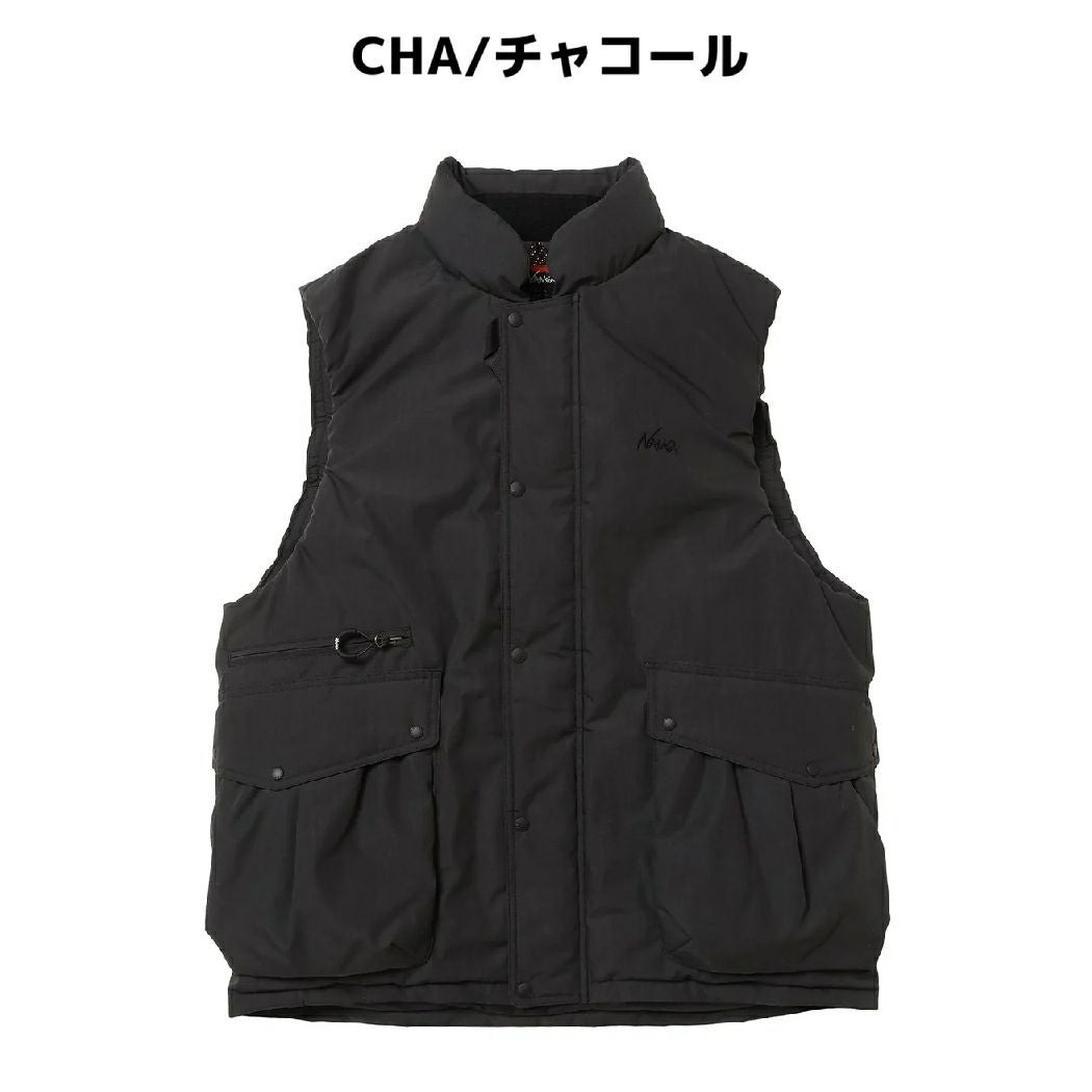 ohga ベストジャケット　VEST JACKET GX1000 REVERSIBLE VEST / BLACK/GREEN (ジーエックスセン ベスト