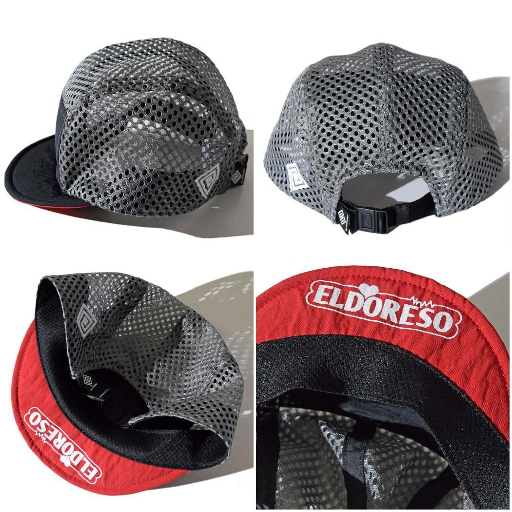 エルドレッソ ELDORESO Emblem Jet Cap ランニングキャップ メンズ