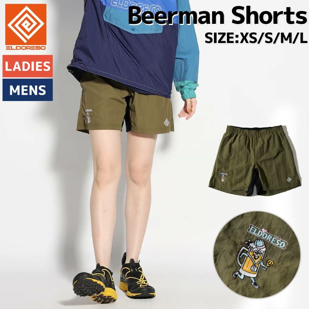 エルドレッソ Beerman Shorts Men’s S 美品 エルドレッソ ELDORESO Beerman Shorts ビアマン ビールマン ショーツ