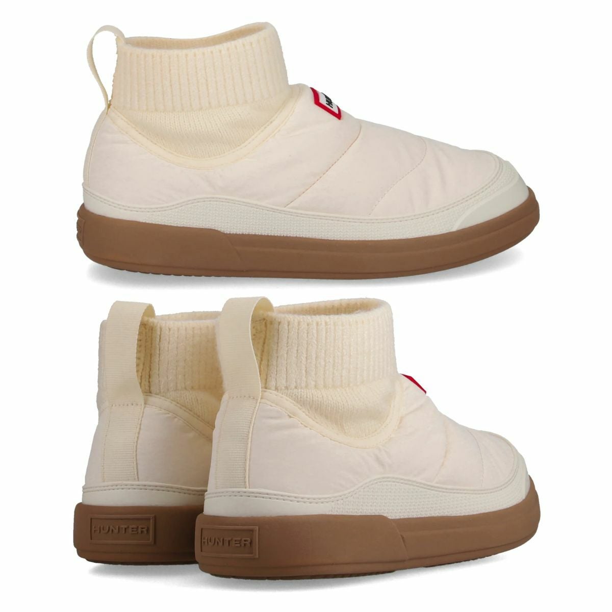 正規取扱販売店】ハンター イン/アウト ニッティド カフ スリッパ