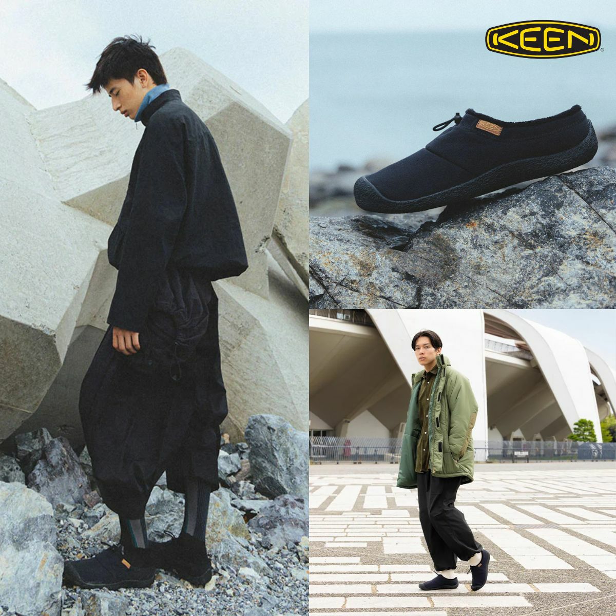 キーン ハウザー スリー スライド メンズ KEEN HOWSER 3 SLIDE