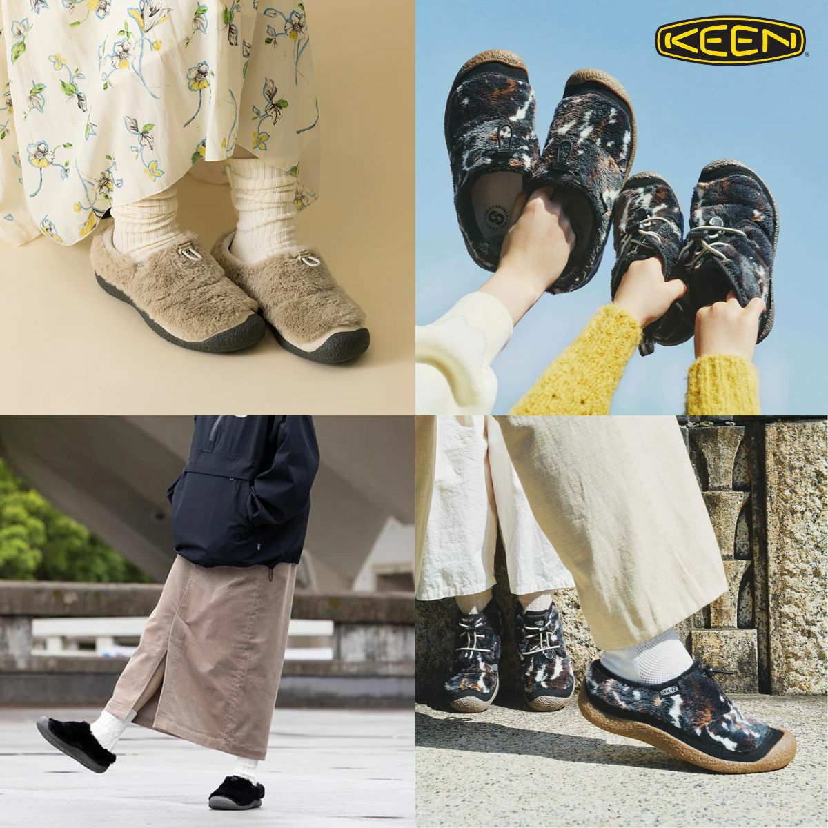キーン KEEN HOWSER 3 SLIDE ハウザー スリー スライド レディース
