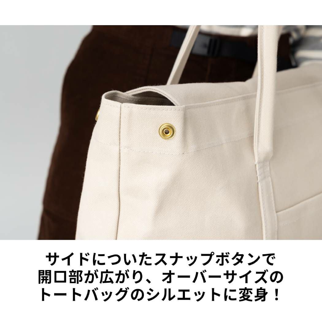 ザ・キャンベット THE CANVET FLAP TOTE BAG フラップトートバッグ