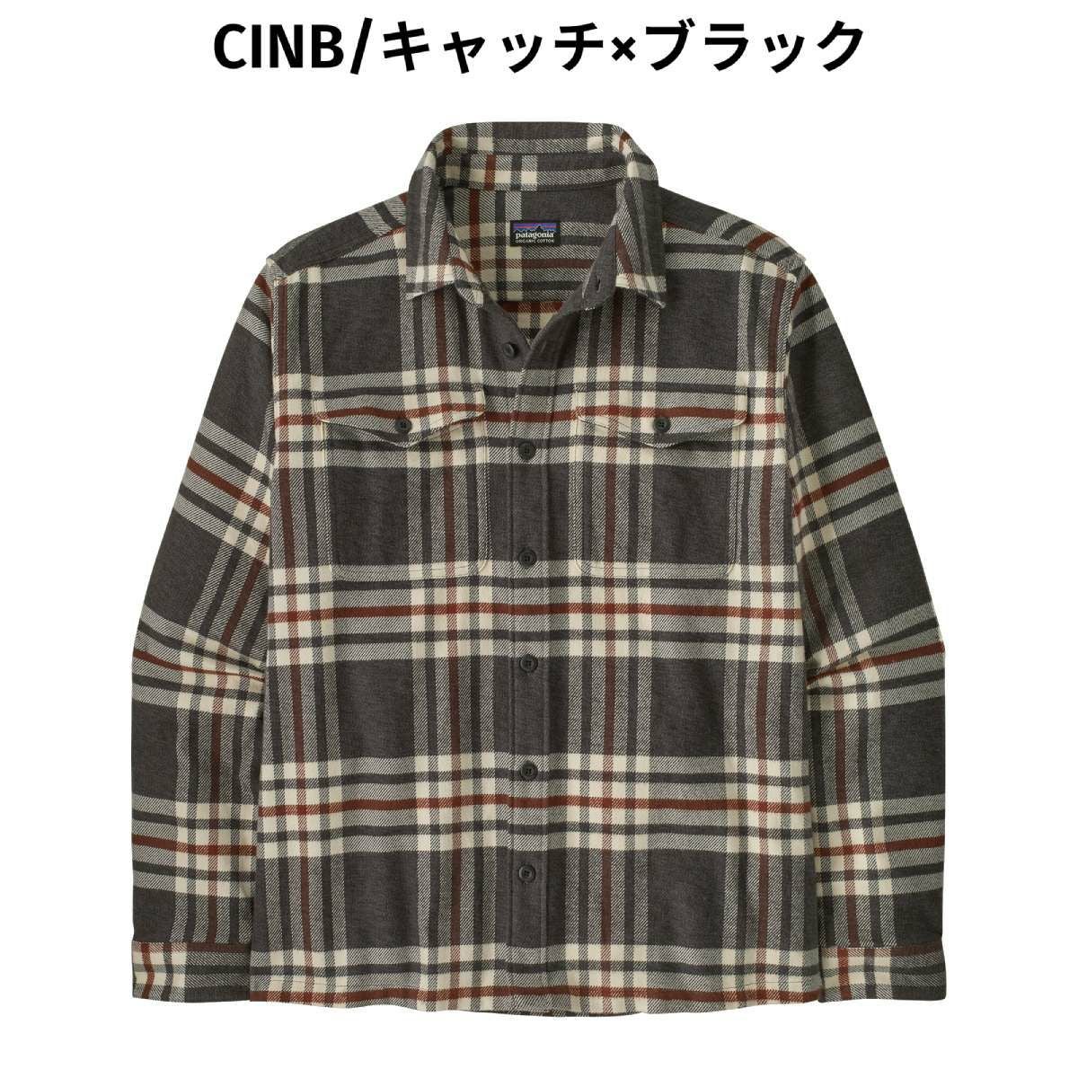 パタゴニア ロングスリーブ・ライトウェイト・フィヨルド・フランネル