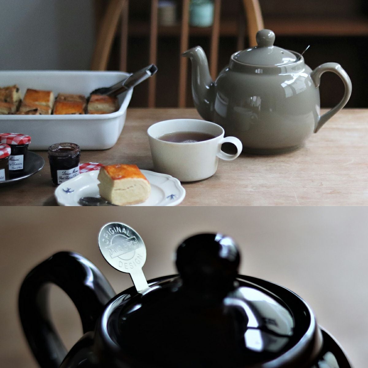ロンドンポタリー ティーポット 4カップ用 箱付き せっ器 紅茶 紅茶