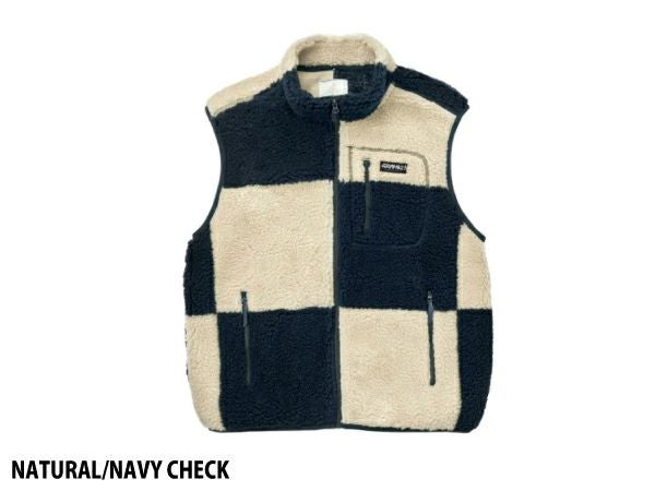 グラミチ GRAMICCI CHECKERED SHERPA VEST チェッカード シェルパ