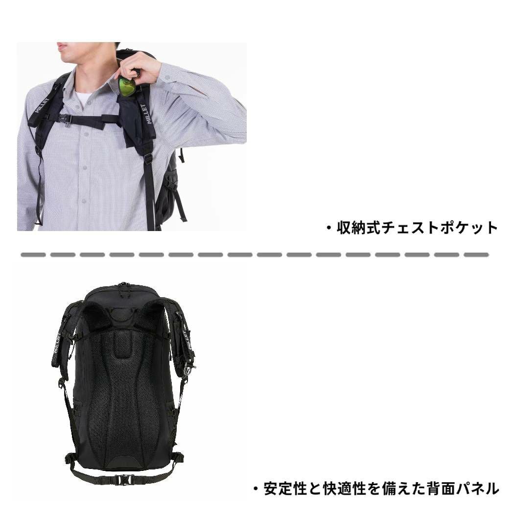 ミレー クーラ40 バックパック リュック カジュアル バッグ 通勤 通学