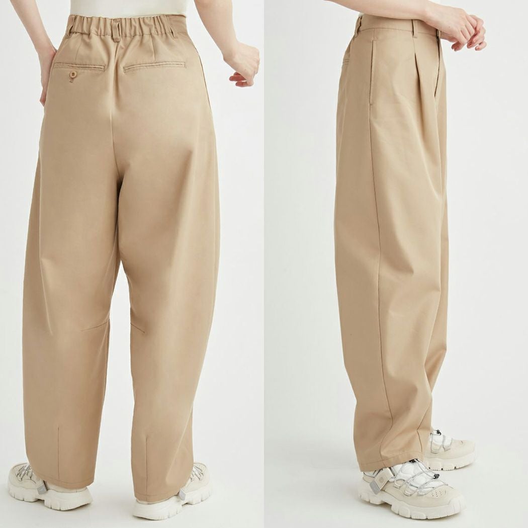 エミ emmi セミカーブチノパンツ レディース オールシーズン ネイビー