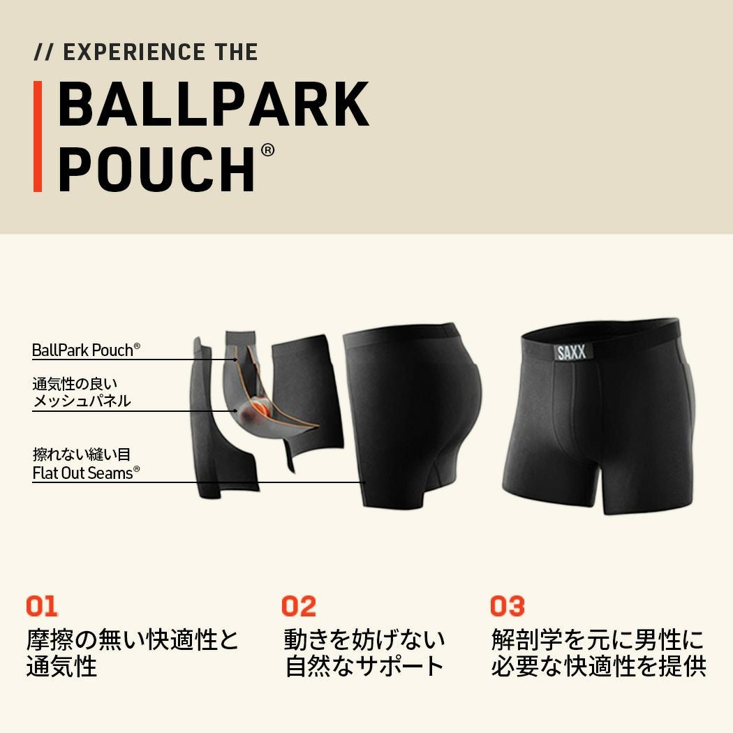 ボクサーパンツ 2025年SAXX福袋 3枚組 3個 セット メンズ カジュアル