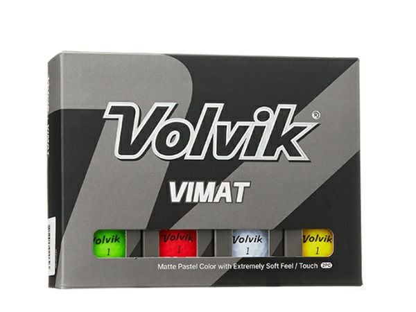 ボルビック VOLVIK VIMAT P アソート ボール 4色セット 1ダース 12個入
