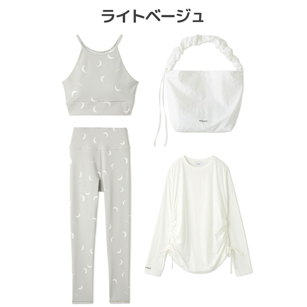 エミ emmi HAPPY YOGA 4SET ハッピーヨガ 4セット レディース ブラ