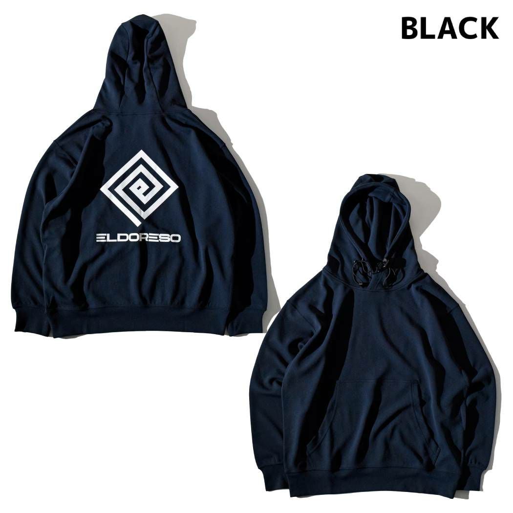 エルドレッソ ELDORESO Back Logo Parka バックロゴパーカー メンズ