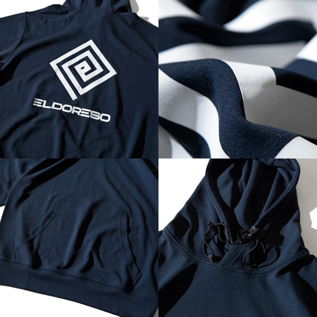 エルドレッソ ELDORESO Back Logo Parka バックロゴパーカー メンズ