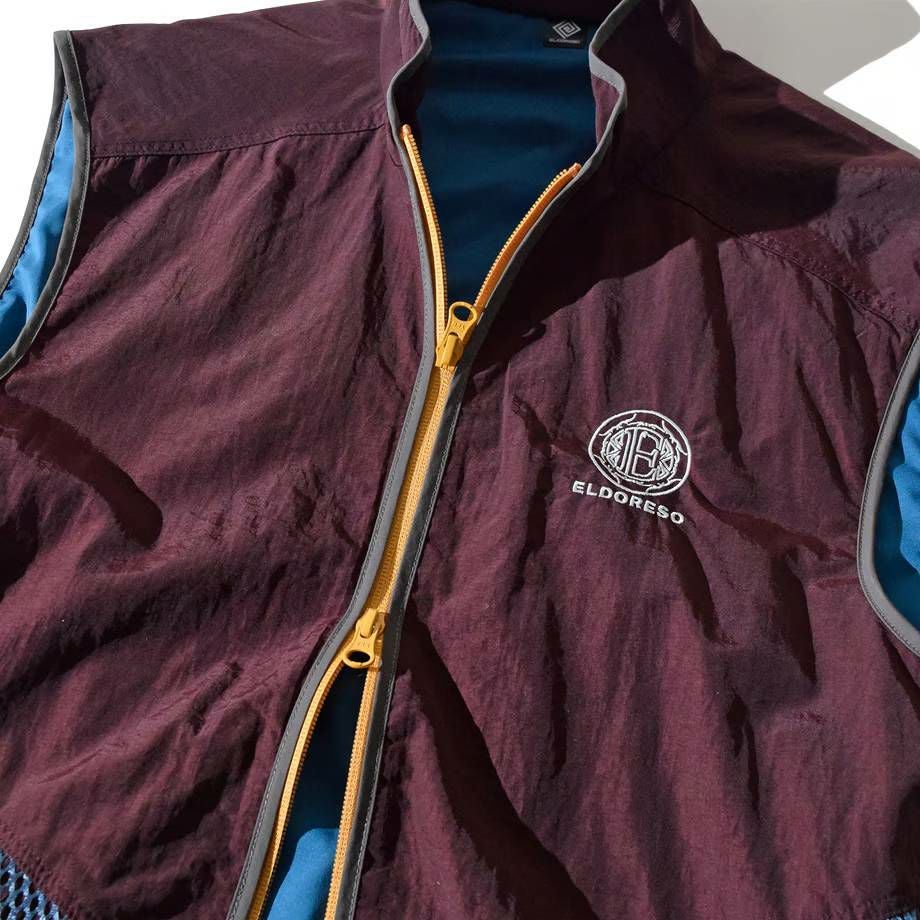 エルドレッソ アルファベスト 22FW ELDORESO エルドレッソ ELDORESO Alpha Vest ジップアップベスト メンズ