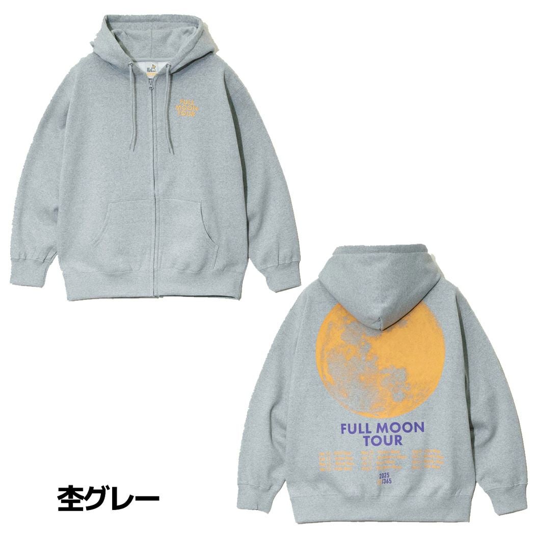 ゴースローキャラバン go slow caravan eco lead 裏起毛FULL MOON ZIP