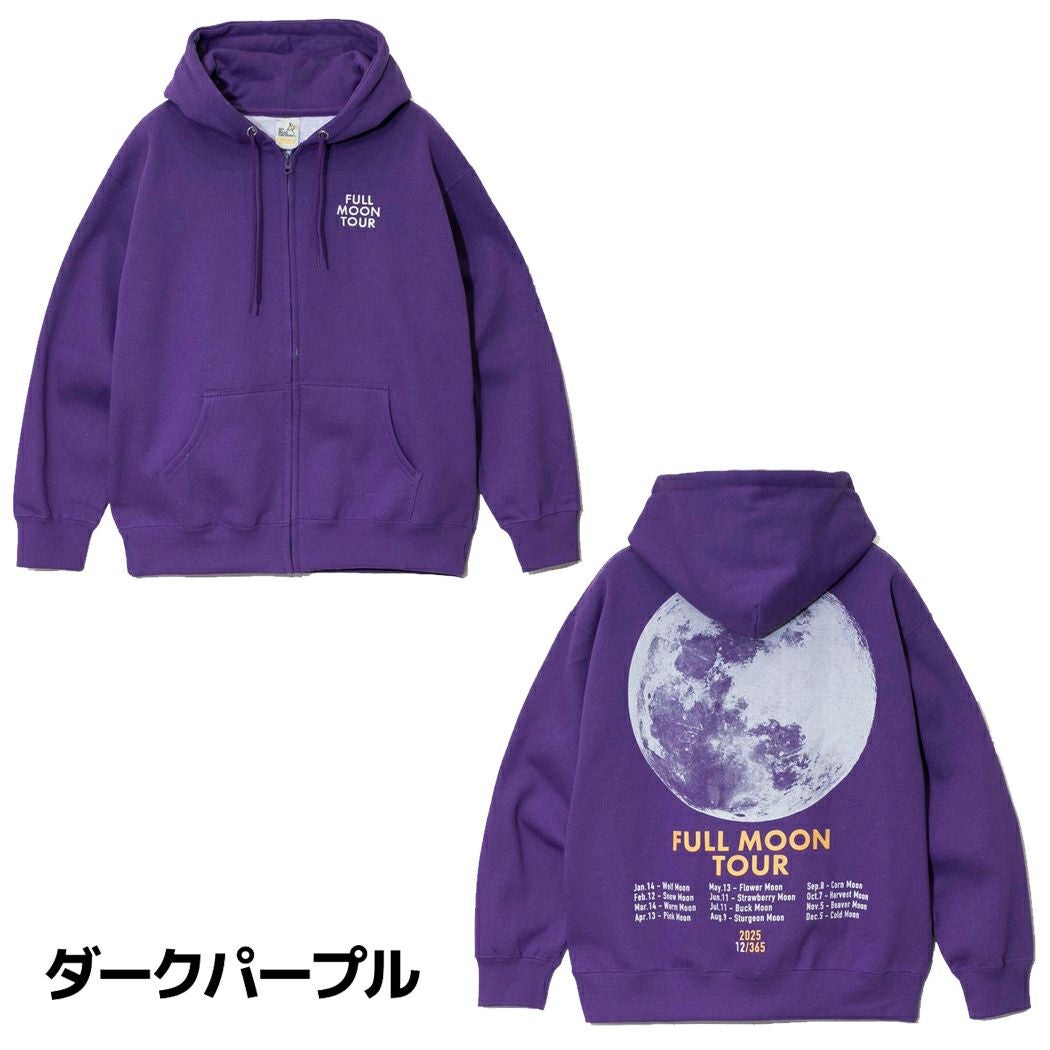 ゴースローキャラバン go slow caravan eco lead 裏起毛FULL MOON ZIP