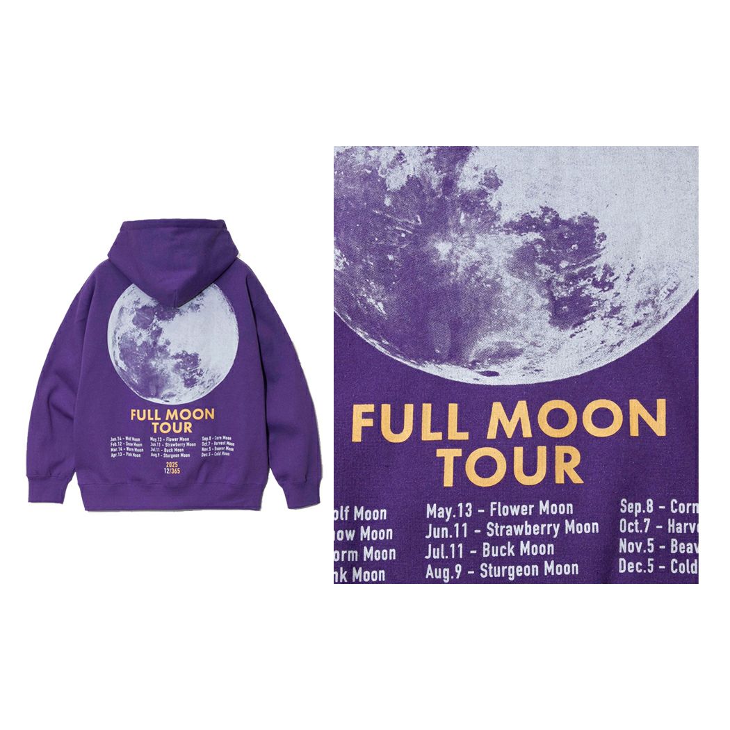 ゴースローキャラバン go slow caravan eco lead 裏起毛FULL MOON ZIP
