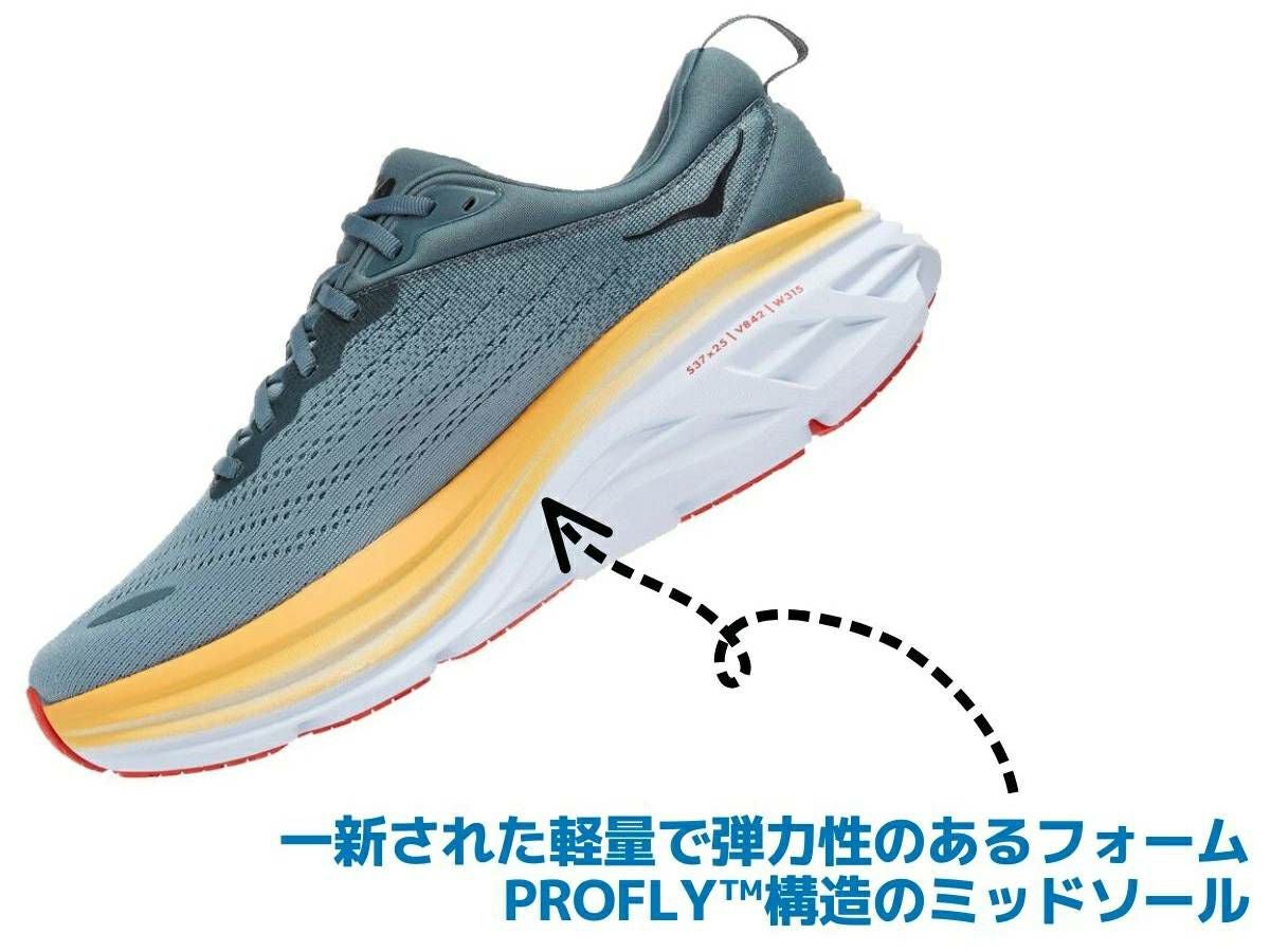 ホカ ボンダイ ランニングシューズ マラソン ロードランニング 厚底