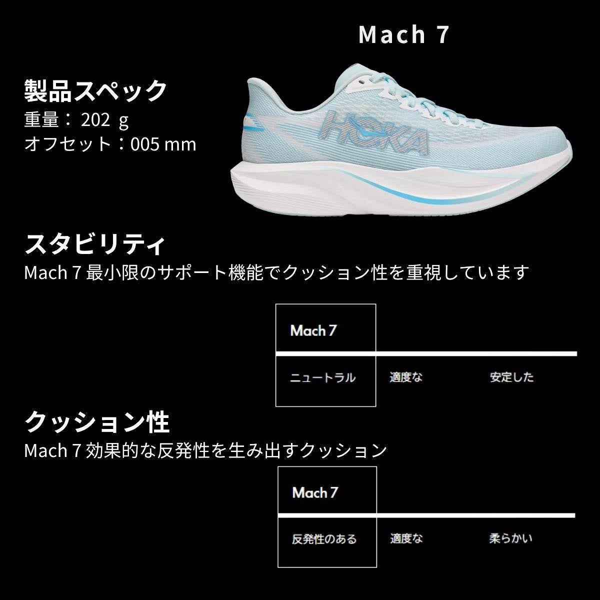 ホカ マッハ 7 HOKA MACH | スポーツマリオ公式通販サイト