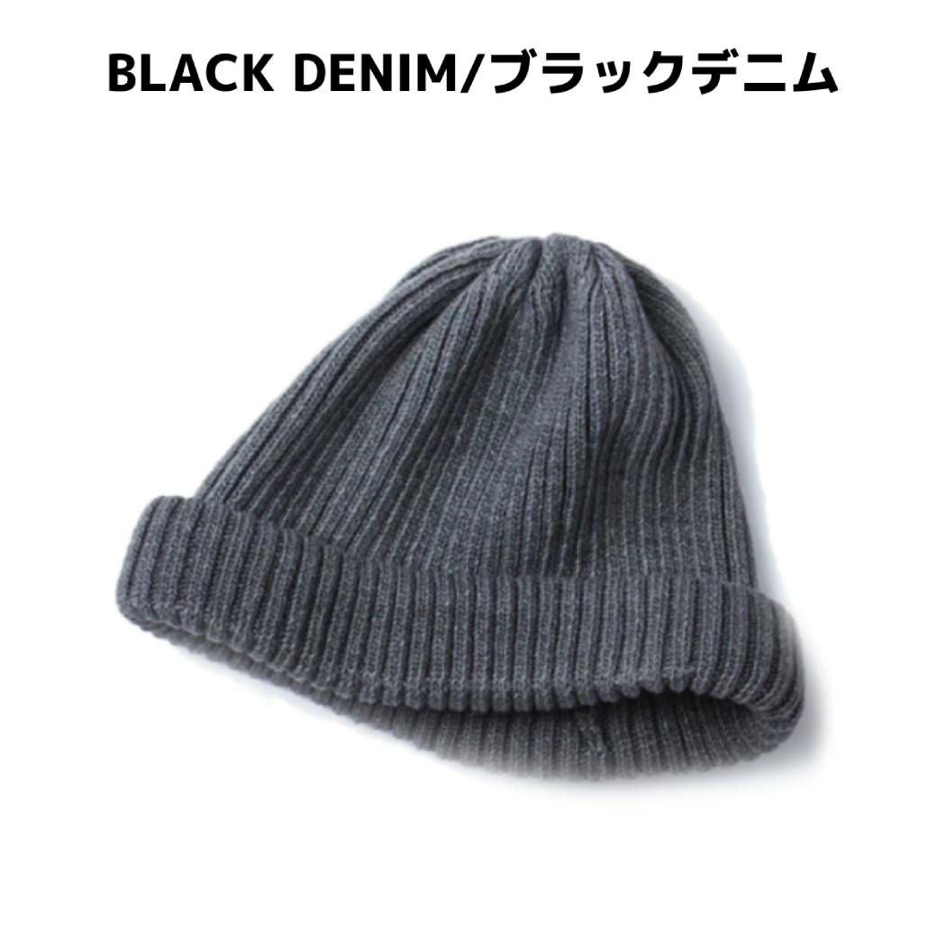 ロトトROTOTOINDIGOCOTTONROLLUPBEANIEインディゴコットンロールアップビーニーメンズレディースユニセックスオールシーズンブルーブラックカジュアル帽子キャップニット帽ビーニーデニムR5050-LTDNMDKDNMBKDNM