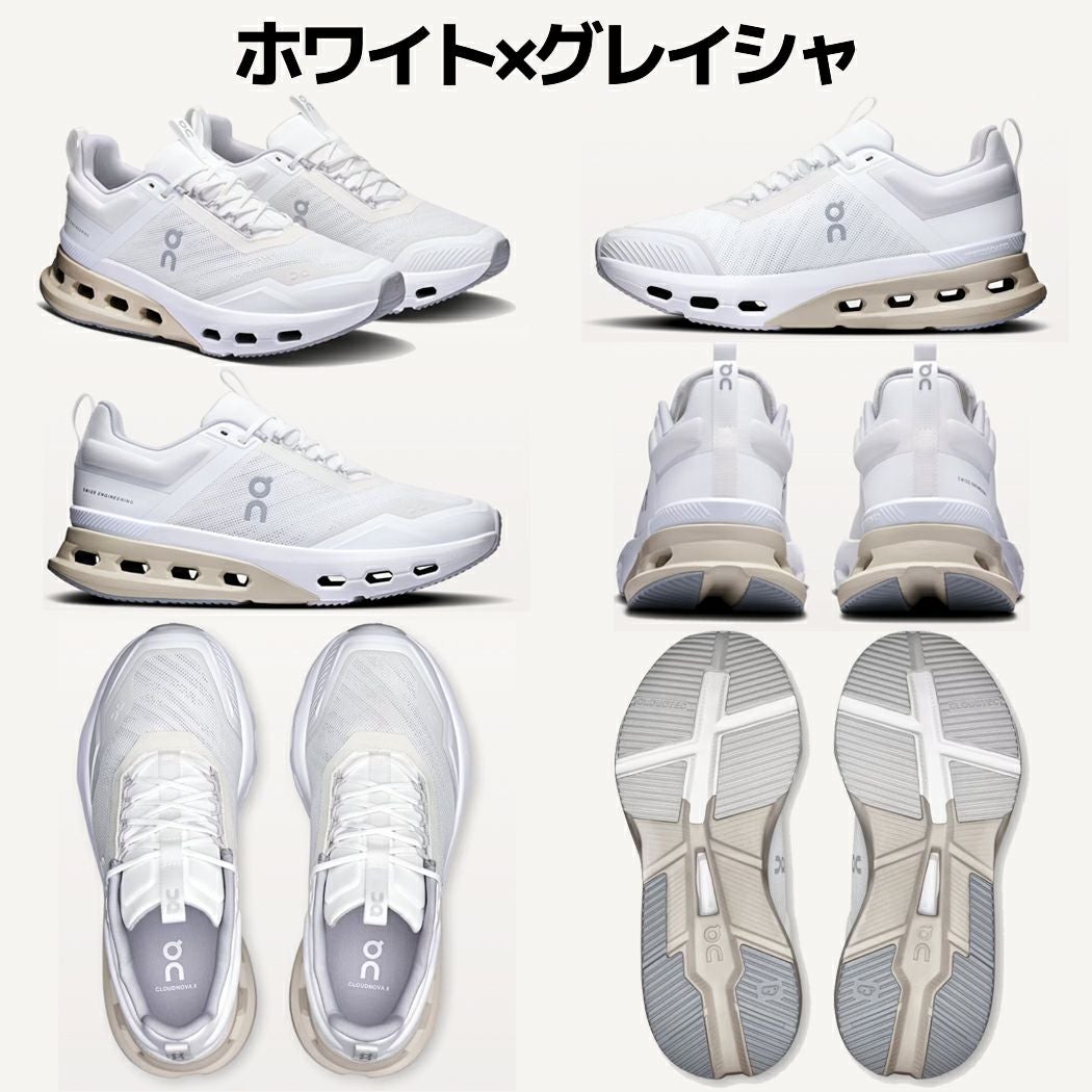 オン On Cloudnova X クラウドノヴァ X レディース シューズ