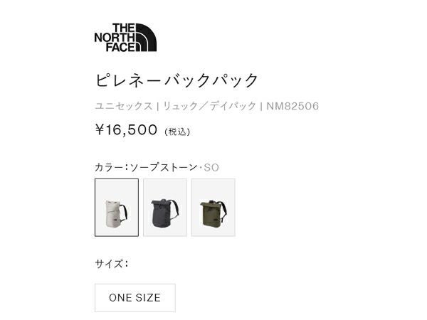 ザ・ノース・フェイス ピレネー バックパック The North Face PYRENEE