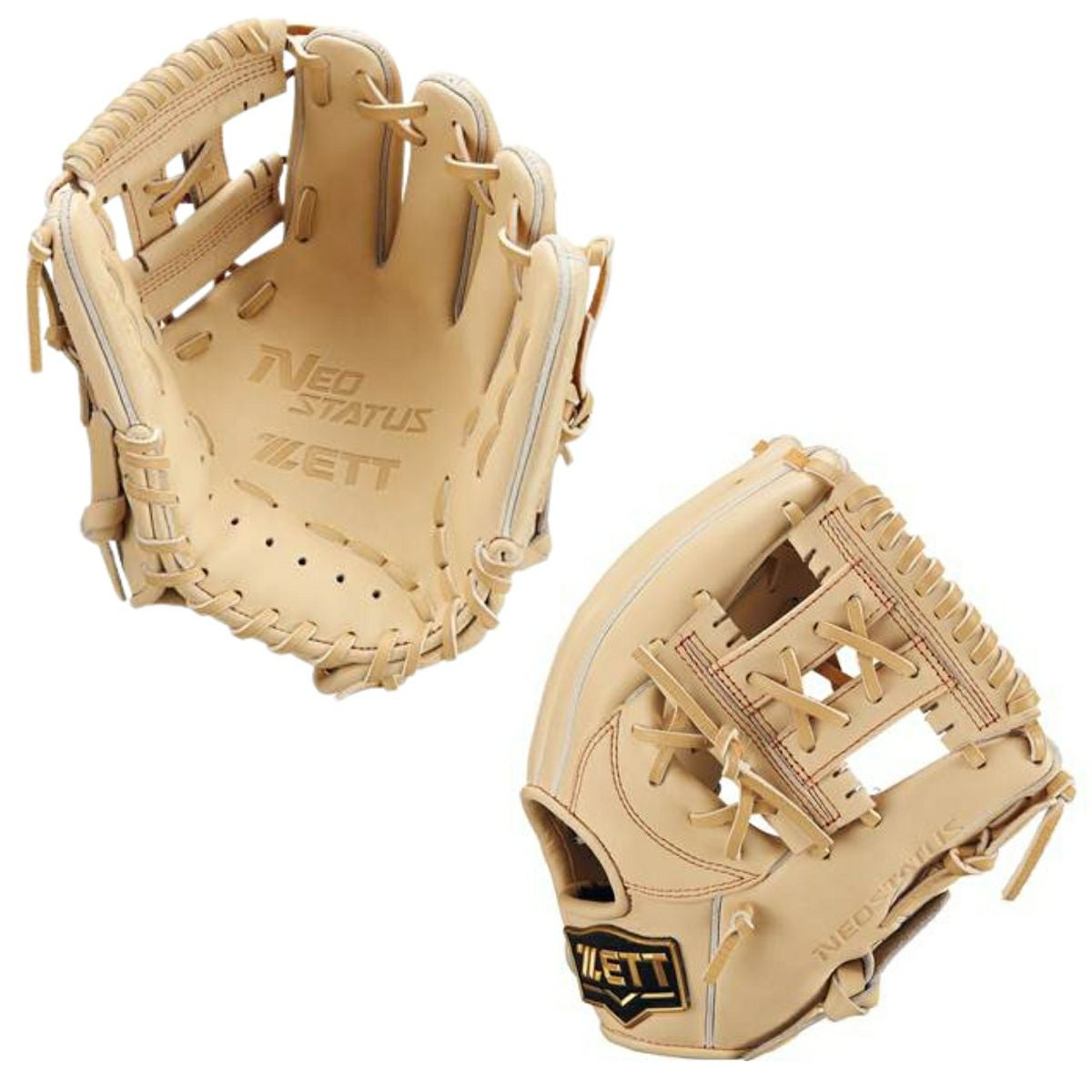 ゼット ネオステイタス 少年軟式用グラブ 内野手用 今宮タイプ サイズM