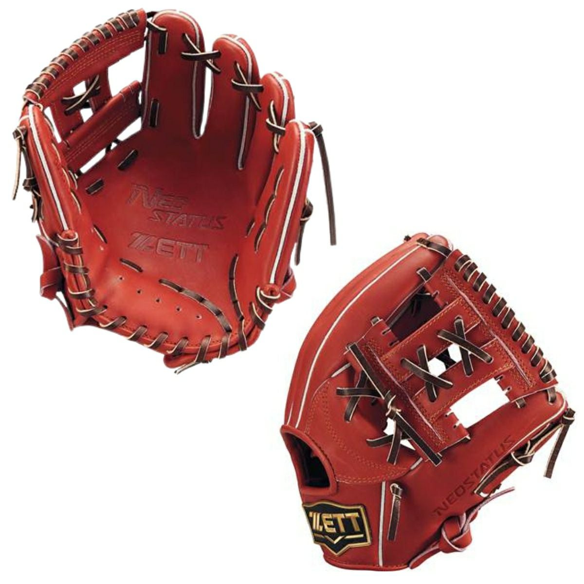 ゼット ネオステイタス 少年軟式用グラブ 内野手用 今宮タイプ サイズM