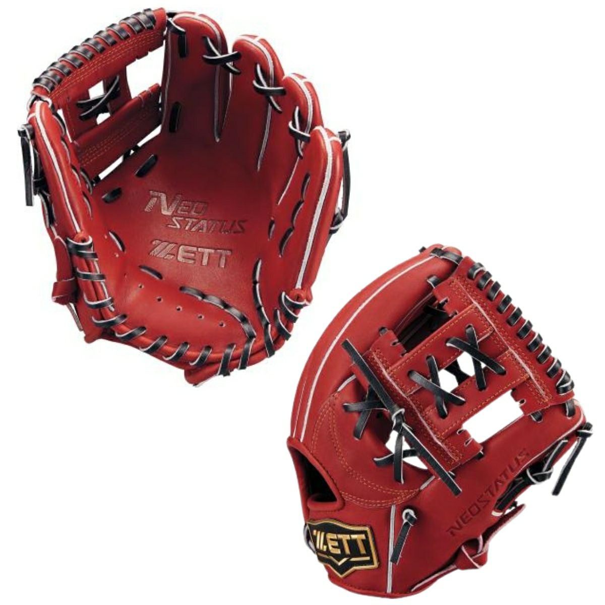 ゼット ネオステイタス 少年軟式用グラブ 内野手用 今宮タイプ サイズM