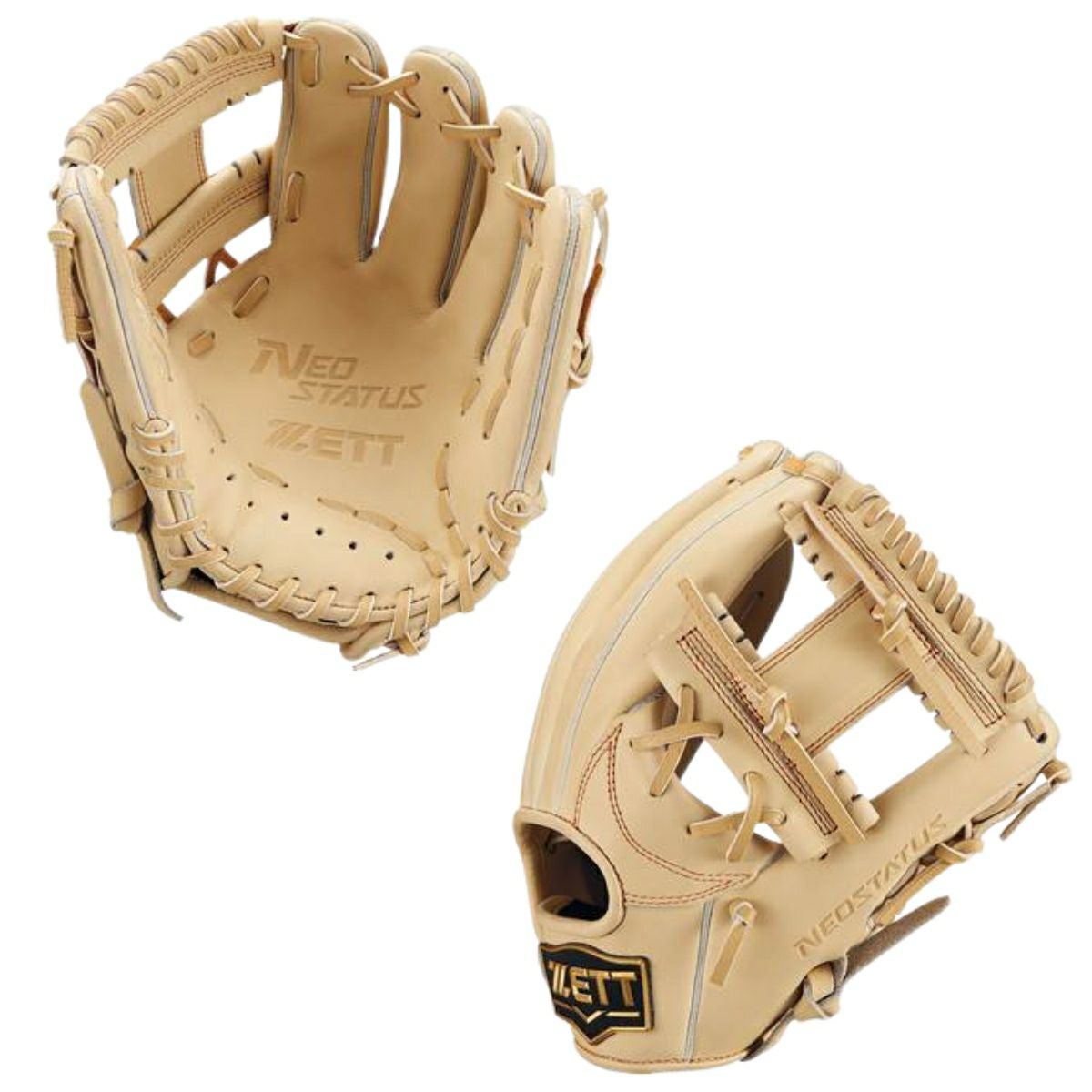 ゼット ネオステイタス 少年軟式用グラブ 内野手用 今宮タイプ サイズL