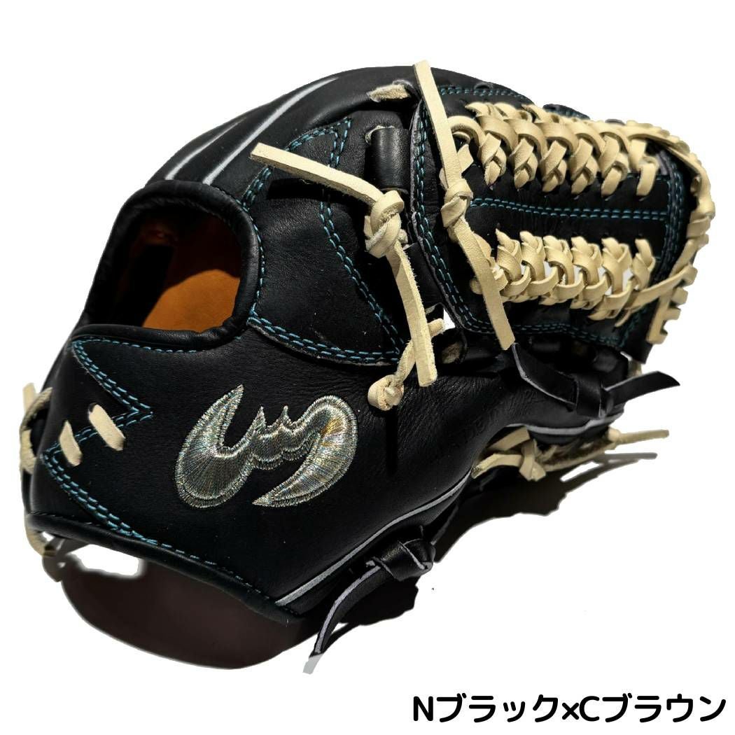 ジームス Zeems 軟式用グラブ 内野手用 オールラウンド用 三方親