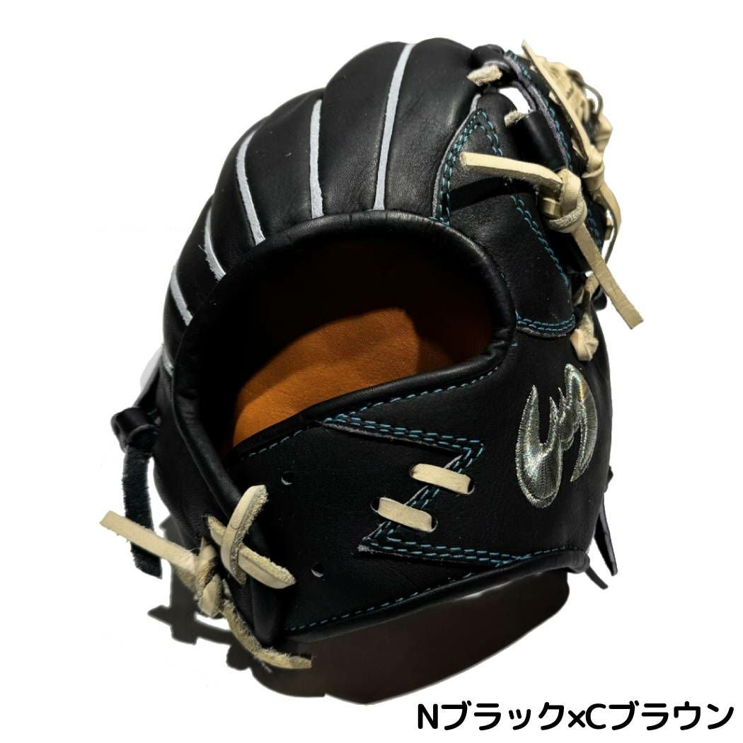 ジームス Zeems 軟式用グラブ 内野手用 オールラウンド用 三方親