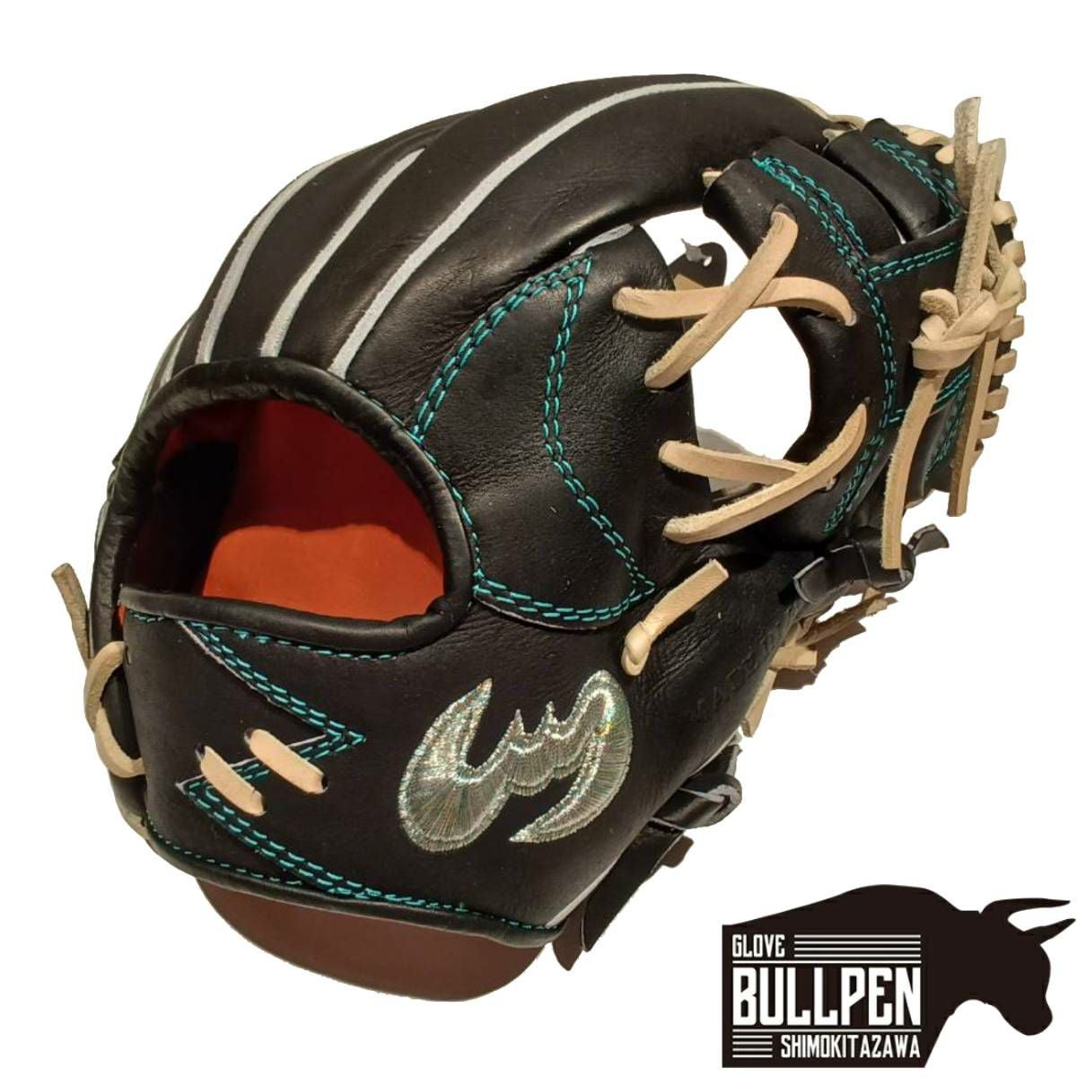 ジームス Zeems 限定 軟式用グラブ 内野手用 三方親 コウモリマーク DB