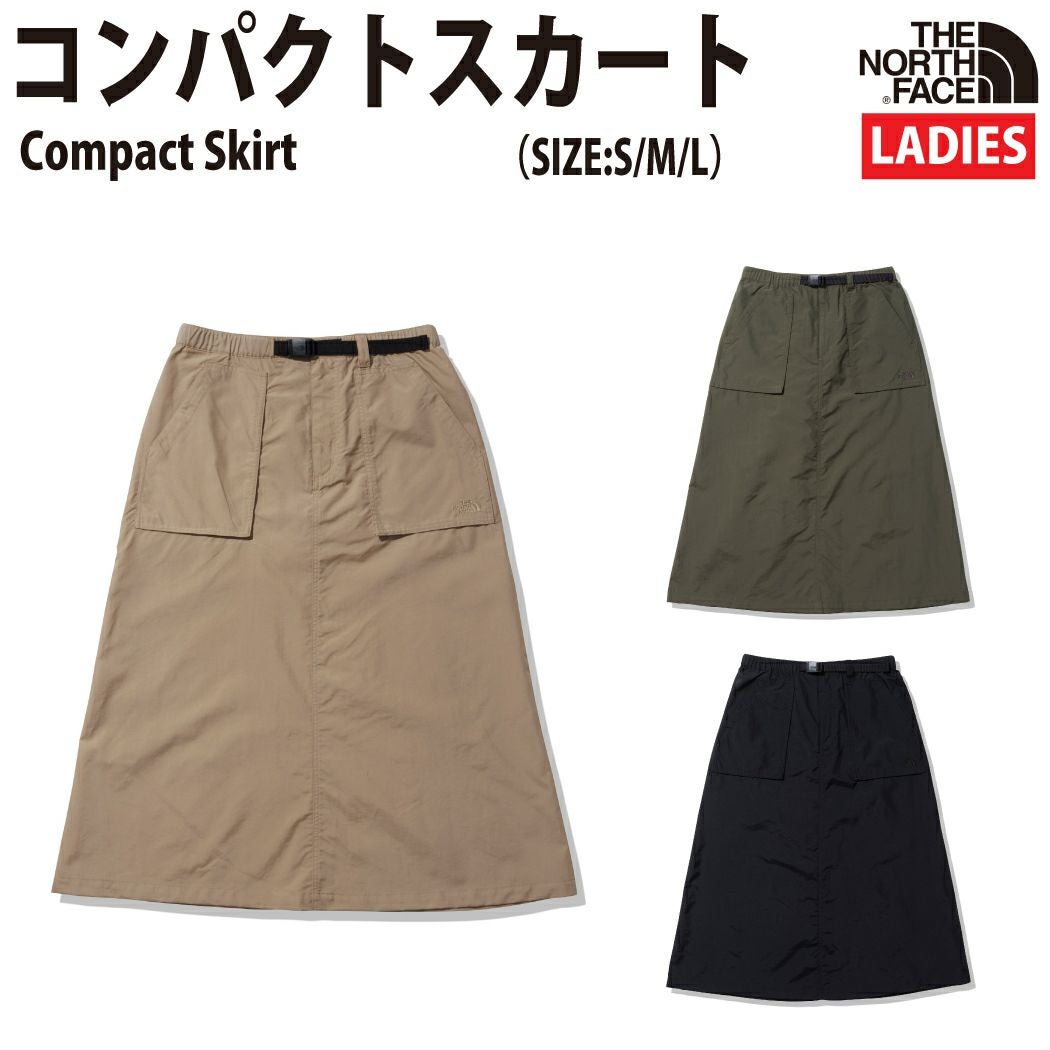 ノースフェイス コンパクトスカート はっ水 登山 アウトドア トレイル