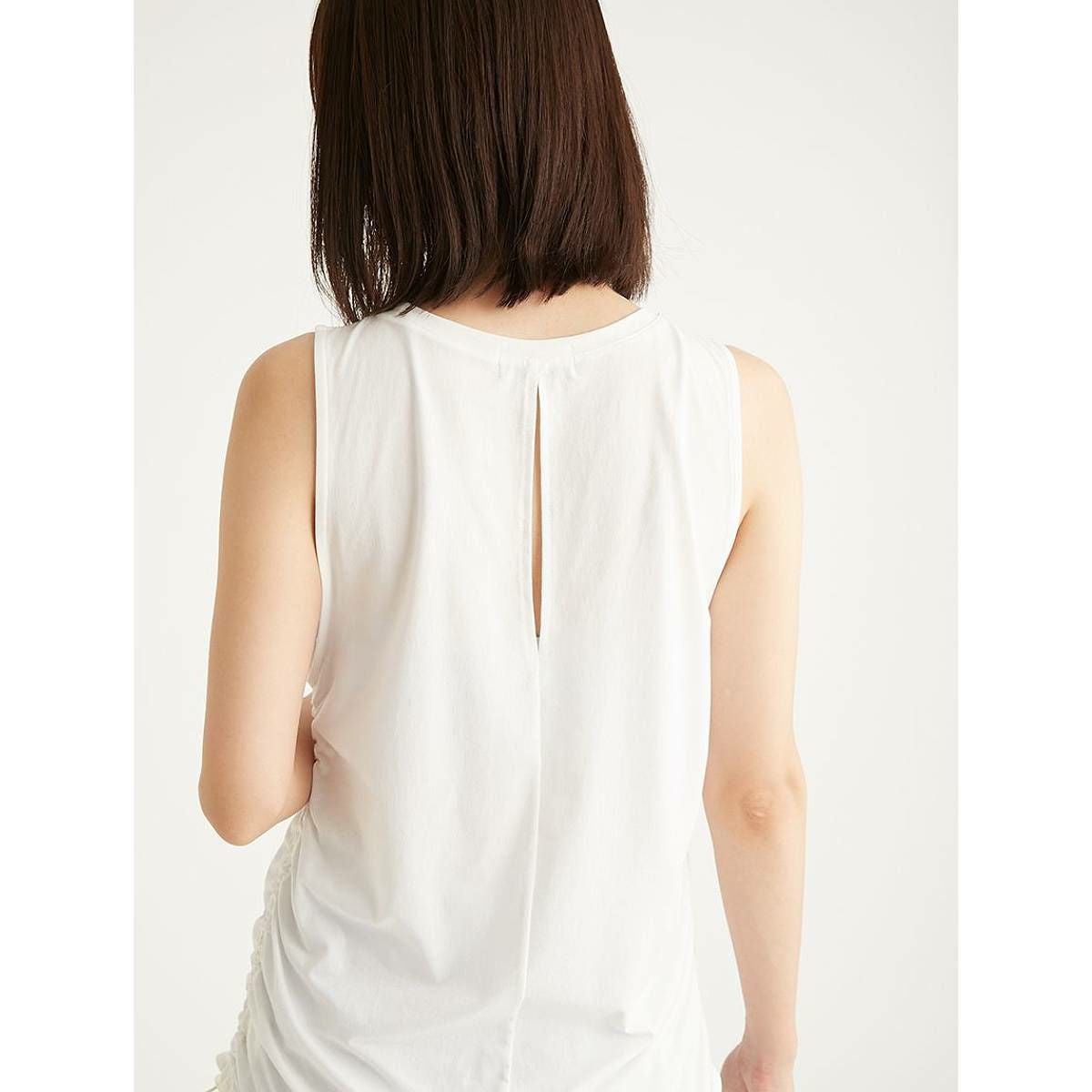 エミ emmi emmi atelier eco サイドドロストタンクトップ レディース