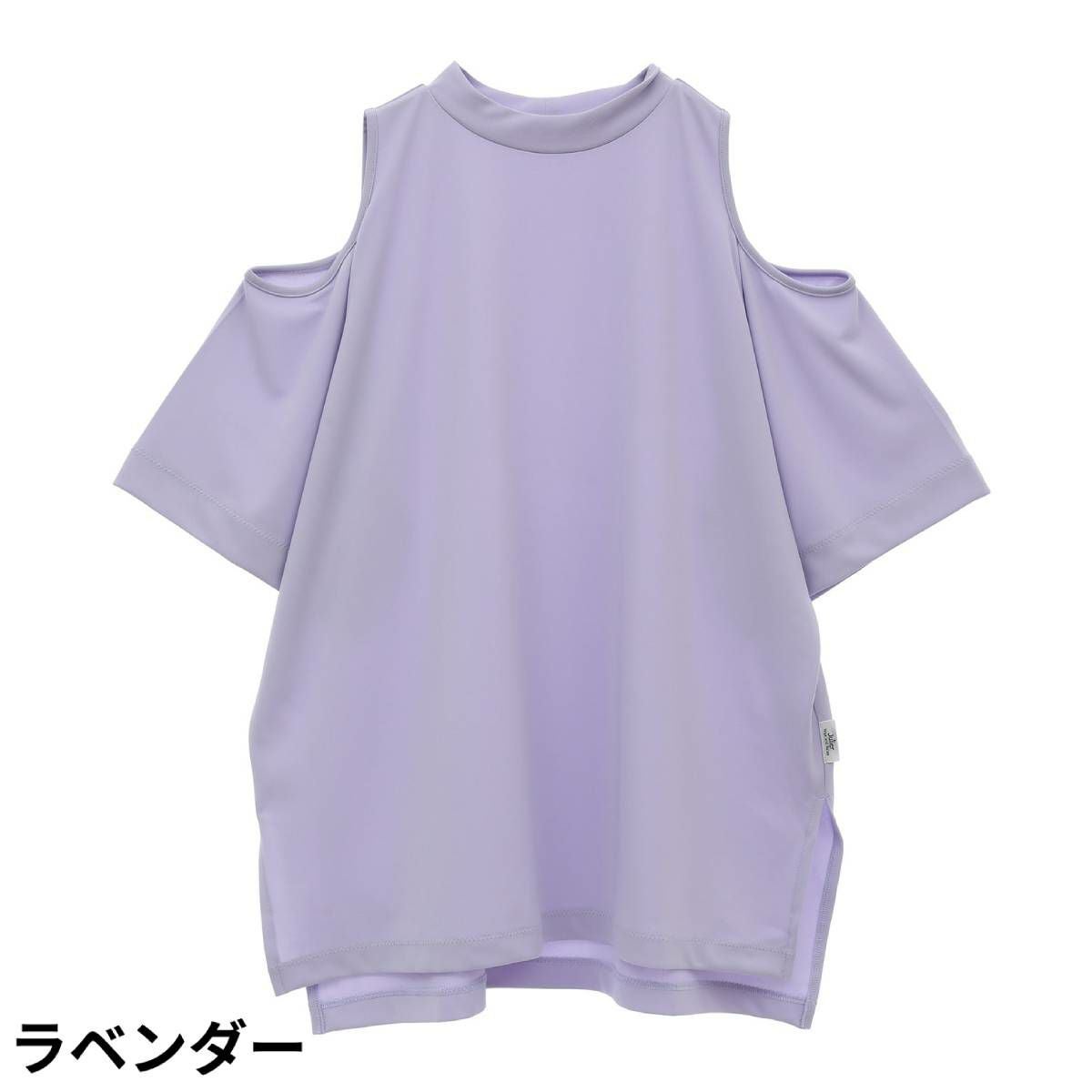 オープンショルダーカットソー NOEMIE（ノエミー） tシャツ ゴシックローズヨークオープンショルダー