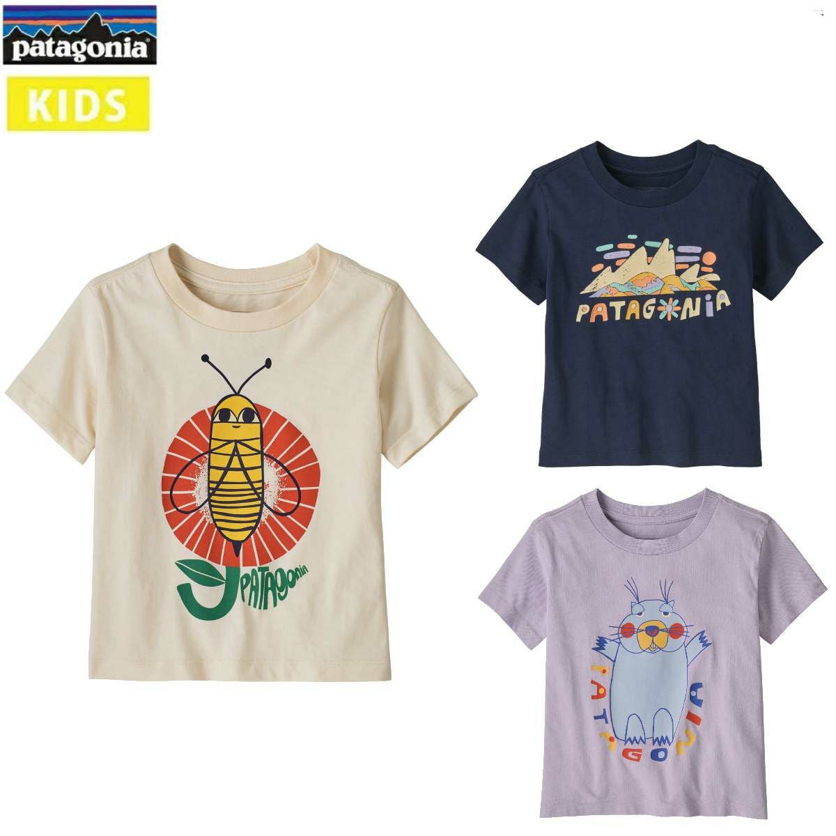 店舗在庫詳細 - パタゴニア ベビー・グラフィック・Tシャツ キッズ