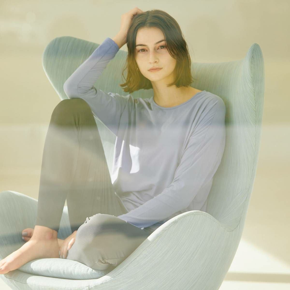 ジュリエ Julier 定番 ライトプライムロングスリーブプルオーバー