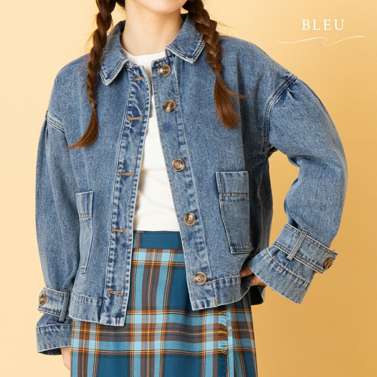 キャリーパリス Calie Paris VESTE VALMY デニムジャケット レディース