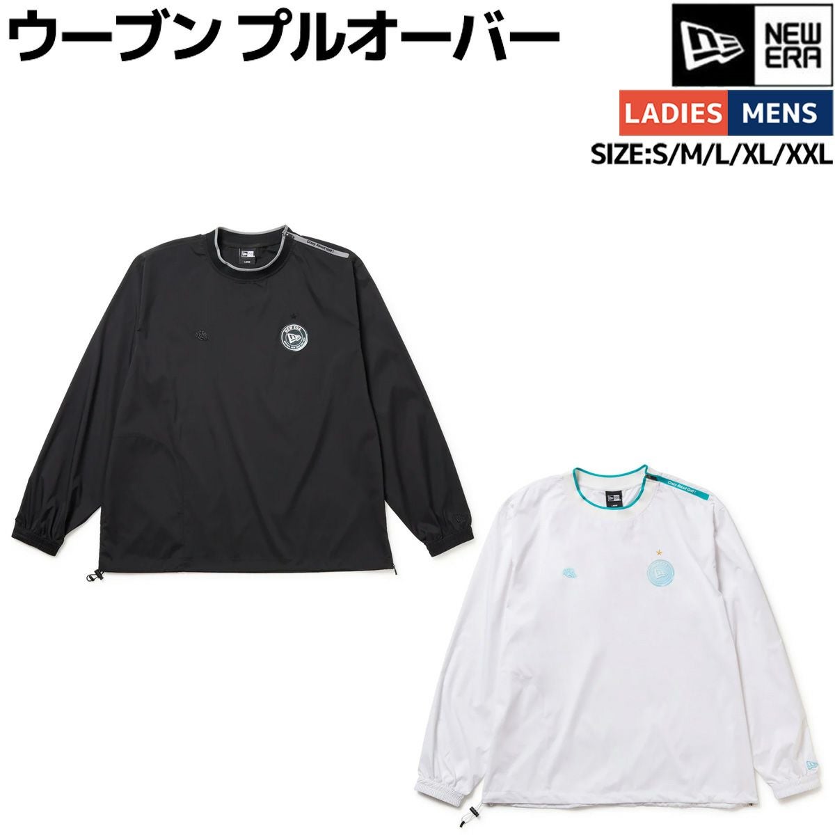 ニューエラ ウーブン プルオーバー スポーツ ゴルフ トップス 長袖