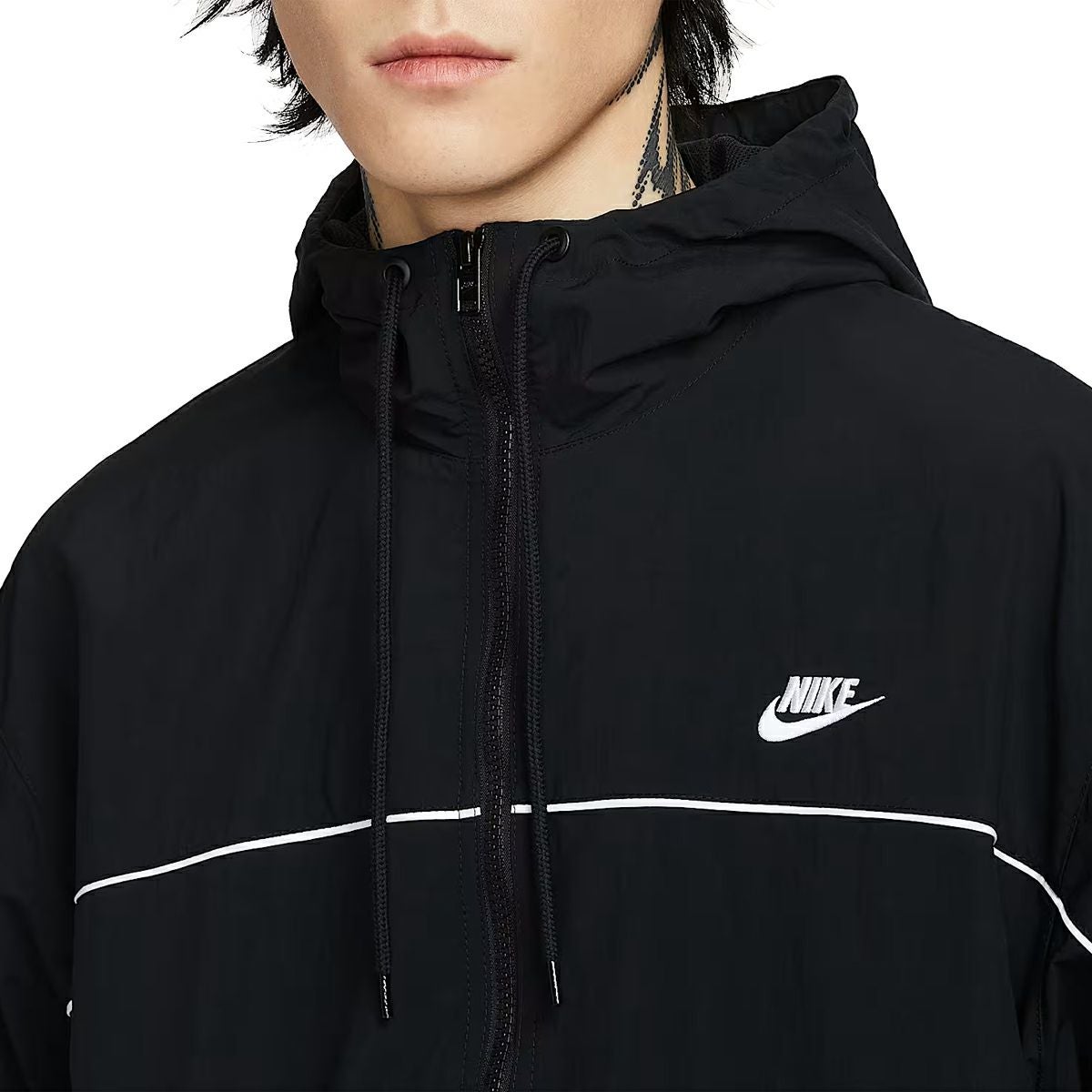ナイキ NIKE クラブ フーデッド ジャケット メンズ ブラック 黒