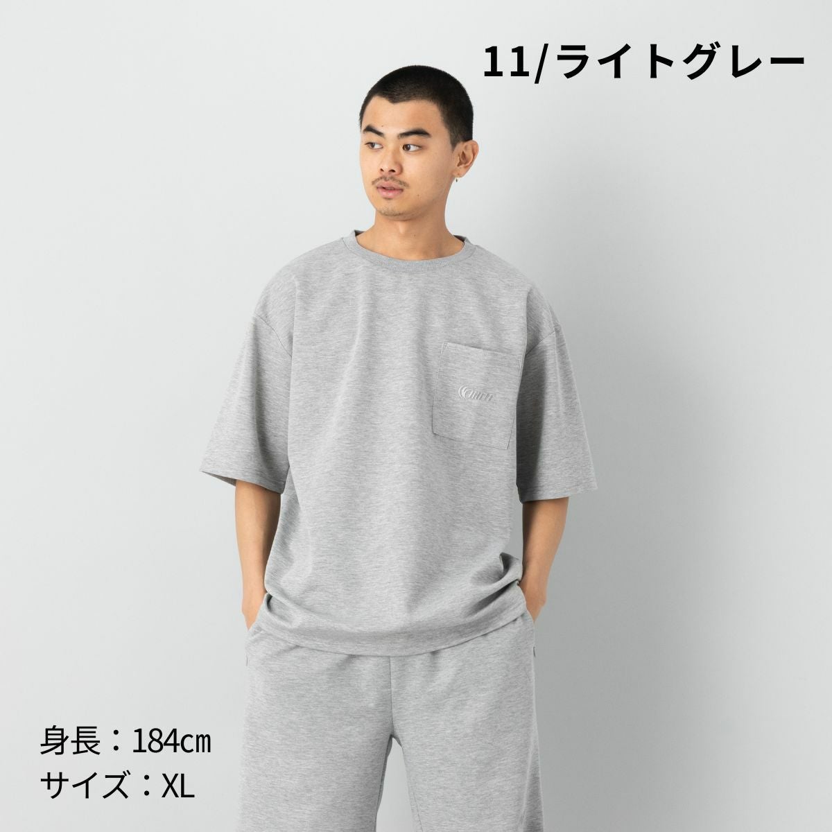 インフィット INFIT コンフォートハーフスリーブポケットTシャツ 春 夏