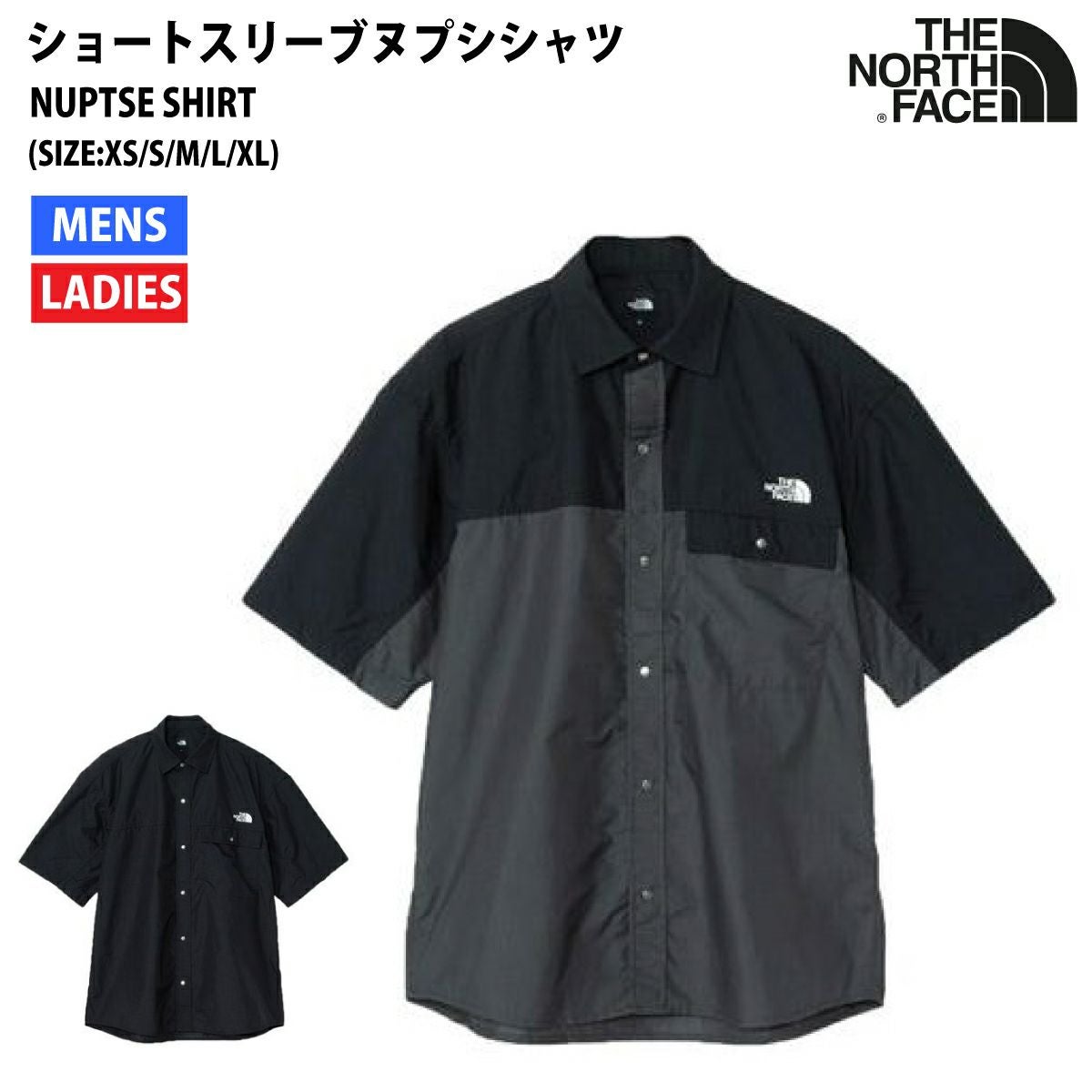 ザ・ノース・フェイス THE NORTH FACE S/S NUPTSE SHIRT ショート