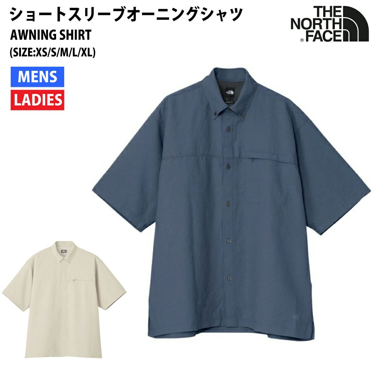 ザ・ノース・フェイス ショートスリーブオーニングシャツ リネン調