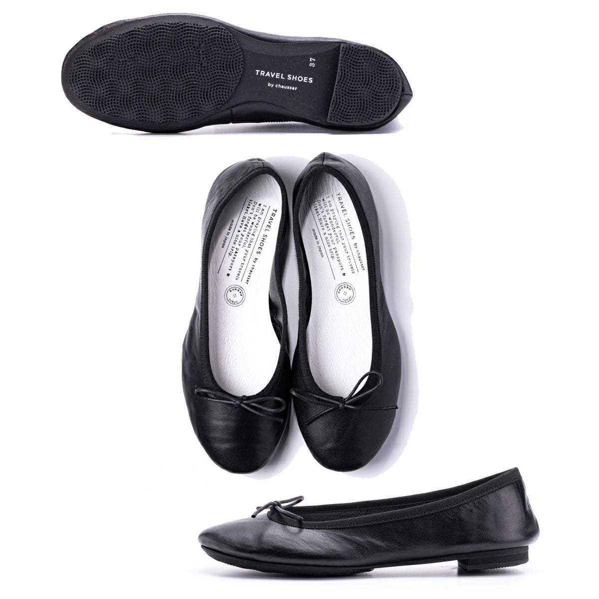 ショセ バレエシューズ TRAVEL SHOES トラベルシューズ レディース