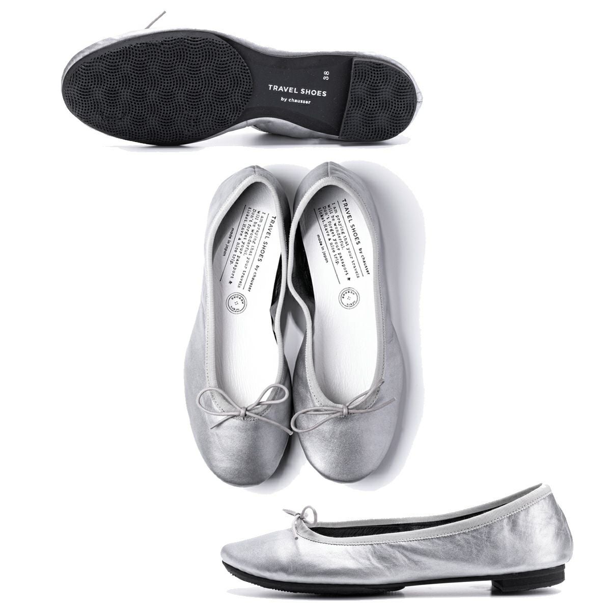 ショセ バレエシューズ TRAVEL SHOES トラベルシューズ レディース