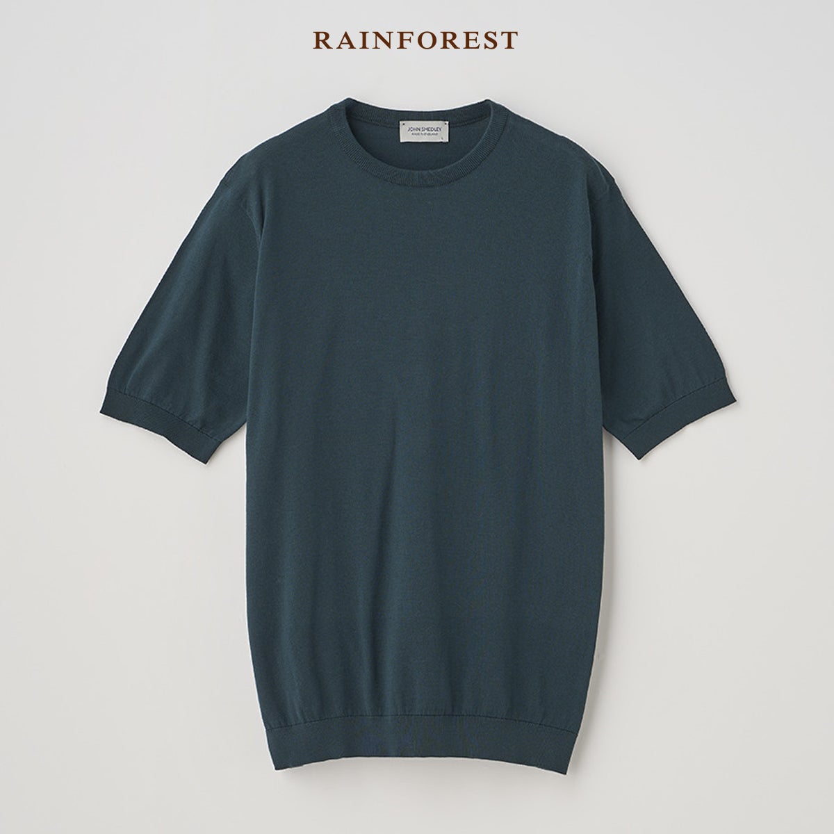 John Smedley 半袖 ニット コットン 24g Lパーム 新品未使用 JOHN SMEDLEY（ジョンスメドレー） ニット TINDALL ティンドール 24G