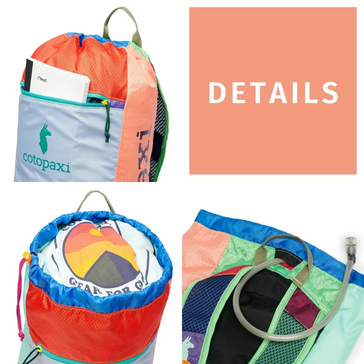 コトパクシ バック【新品】 コトパクシ ルソン バックパック デルディア 18L COTOPAXI LUZON